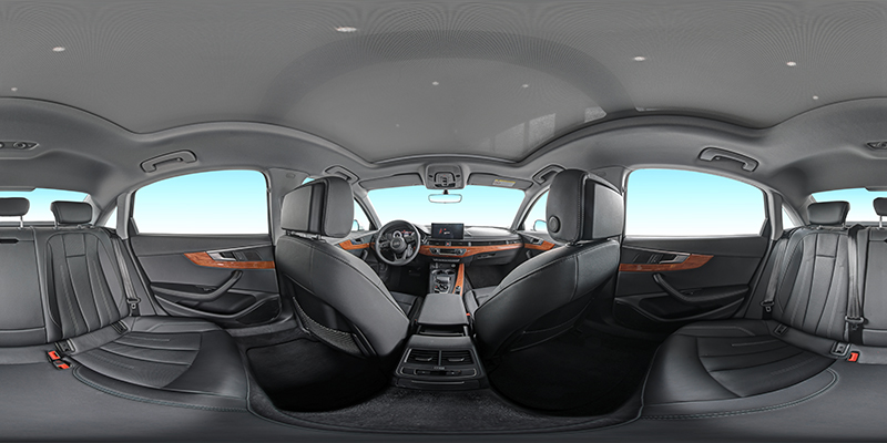 奧迪汽車內(nèi)部全景漫游